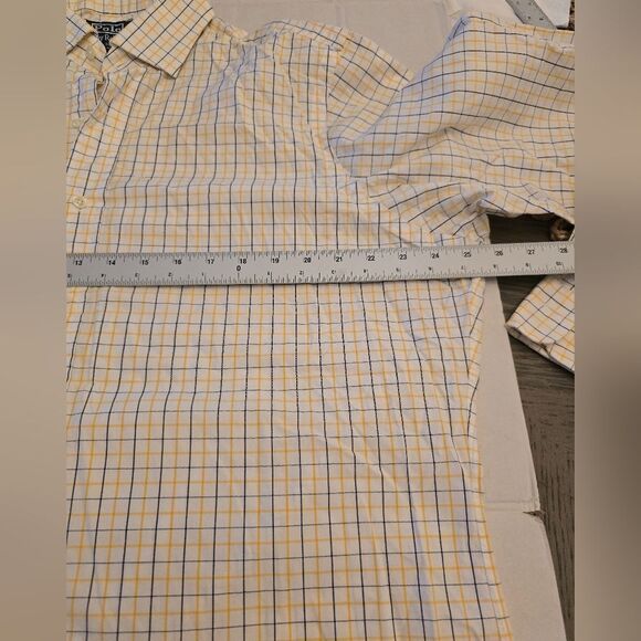 Polo By Ralph Lauren Regent Classic Fit Long Sleeves Button Down Shirt Size 16.5 - Picture 6 of 7